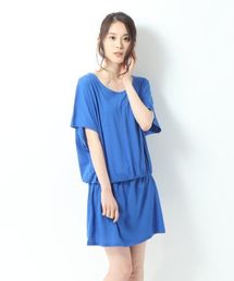 【GLOBAL WORK】カラフルカットワンピース