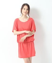 【GLOBAL WORK】カラフルカットワンピース