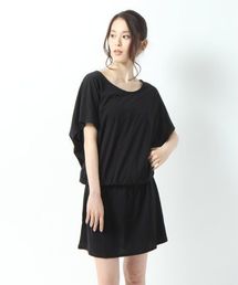 【GLOBAL WORK】カラフルカットワンピース