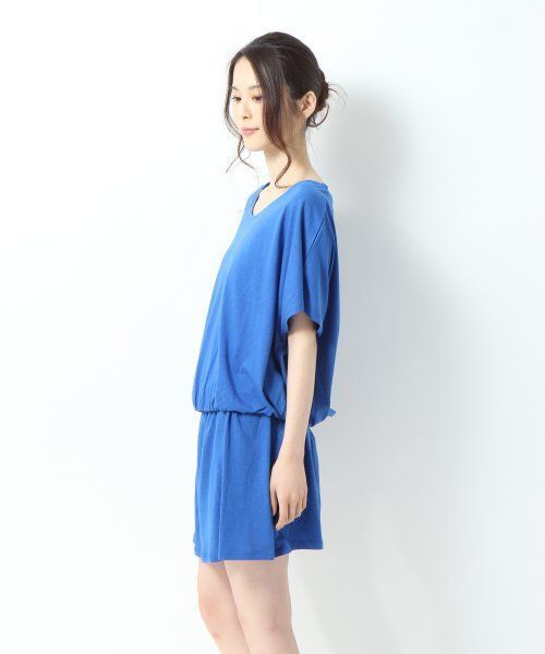 GLOBAL WORK(グローバルワーク)の「【GLOBAL WORK】カラフルカットワンピース(チュニック・レディース・ネイビー/グレー/レッド/ブラック/ブルー系その他/グリーン系その他/グリーン/イエロー/オレンジ・MEDIUM/52/LARGE)」の10枚目の写真