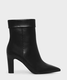 カフディーテルポインテッドブーツ / CUFF DETAIL POINTED BOOTS