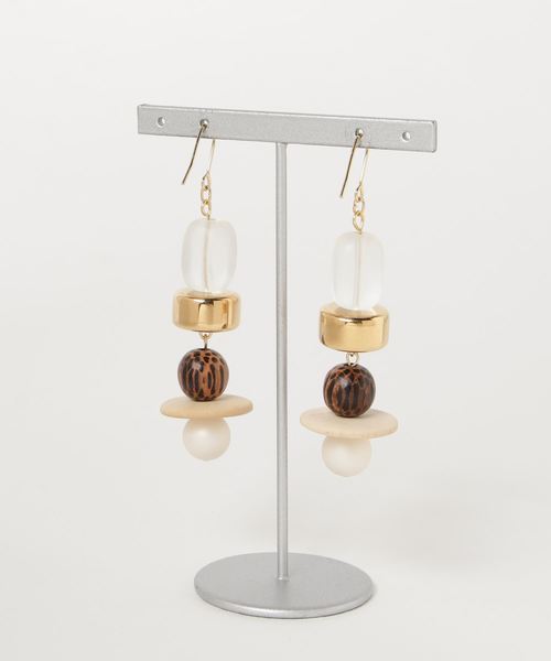 tone(トーン)の「【HOLLY GRANT PATTERN】ビーズピアス(ピアス(両耳用)・レディース・その他・FREE)」の2枚目の写真