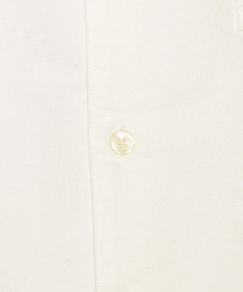 green label relaxing（グリーンレーベルリラクシング）の「SC オーガニック オックス バンドカラー シャツ ◆（シャツ/ブラウス・メンズ・ホワイト/ブラック/ワインレッド・S/M/L/XL）」の12枚目の写真