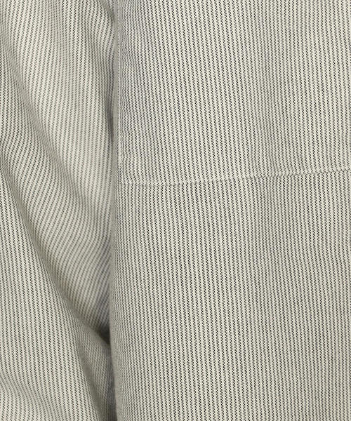 green label relaxing（グリーンレーベルリラクシング）の「SC オーガニック オックス バンドカラー シャツ ◆（シャツ/ブラウス・メンズ・ホワイト/ブラック/ワインレッド・S/M/L/XL）」の9枚目の写真