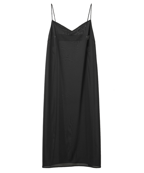 CLANE ブラックワンピース CLANE ドレス 「CLANE/クラネ」2WAY JAQUARD ONEPIECE/2WAY