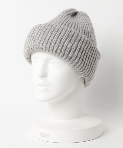 WEGO（ウィゴー）の「WEGO/モヘヤタッチニットキャップ（ニットキャップ/ビーニー・レディース・ブラック/グレー/ブラウン・FREE）」の8枚目の写真
