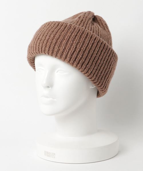 WEGO（ウィゴー）の「WEGO/モヘヤタッチニットキャップ（ニットキャップ/ビーニー・レディース・ブラック/グレー/ブラウン・FREE）」の9枚目の写真