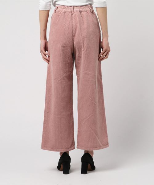 WEGO（ウィゴー）の「WEGO/コーデュロイストレートワイドパンツ（その他パンツ・レディース・ブラック/ブラウン/アイボリー/ライトピンク/ライトグレー・FREE）」の16枚目の写真