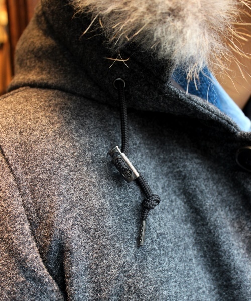 JOURNAL STANDARD(ジャーナルスタンダード)の「★ツイードダウンミリタリーパーカー # (ダウンジャケット/コート・メンズ・ネイビー/グレー/カーキ・SMALL/MEDIUM/LARGE)」の11枚目の写真