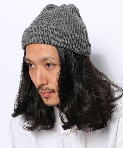 BEAUTY&YOUTH UNITED ARROWS(ビューティーアンドユースユナイテッドアローズ)の「BY ベーシック ニットキャップ made in Italy/ニット帽◆§(ニットキャップ/ビーニー・メンズ・ブラック/グレー/ダークブラウン/ネイビー・フリー)」の1枚目の写真