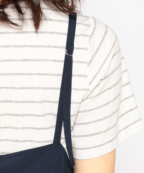 Petit Honfleur(プチオンフルール)の「キャミワンピース(ワンピース・レディース・ブラック/ネイビー・9号/11号)」の7枚目の写真