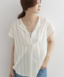 URBAN RESEARCH DOORS | ストライプコクーンシャツ(シャツ/ブラウス)
