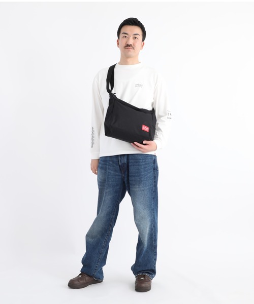 Manhattan Portage(マンハッタンポーテージ)の「Bed-Stuy Shoulder Bag(ショルダーバッグ・メンズ・ブラック・S)」の20枚目の写真