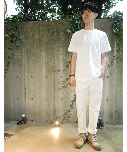 WHO'S WHO gallery（フーズフーギャラリー）の「【BOYMAN】トリコ刺繍TEE（Tシャツ/カットソー・メンズ・グレー/ブラック/ホワイト/ネイビー/レッド・SMALL/X-LARGE/LARGE/MEDIUM）」の16枚目の写真