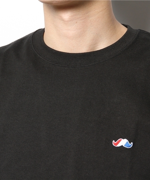 WHO'S WHO gallery（フーズフーギャラリー）の「【BOYMAN】トリコ刺繍TEE（Tシャツ/カットソー・メンズ・グレー/ブラック/ホワイト/ネイビー/レッド・SMALL/X-LARGE/LARGE/MEDIUM）」の7枚目の写真