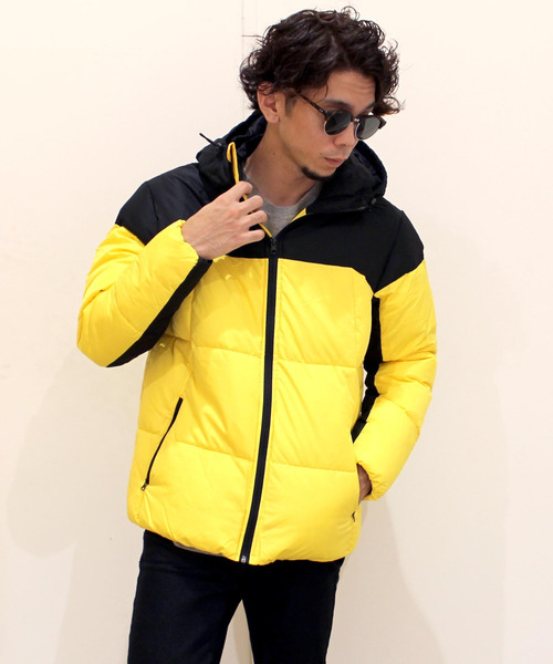 SHISKY（シスキー）の「タフタ 切替 中綿 ジャケット（ブルゾン・メンズ・ホワイト系その他/グレー系その他/グリーン系その他/ブルー系その他/イエロー系その他/レッド系その他・M/L）」の22枚目の写真