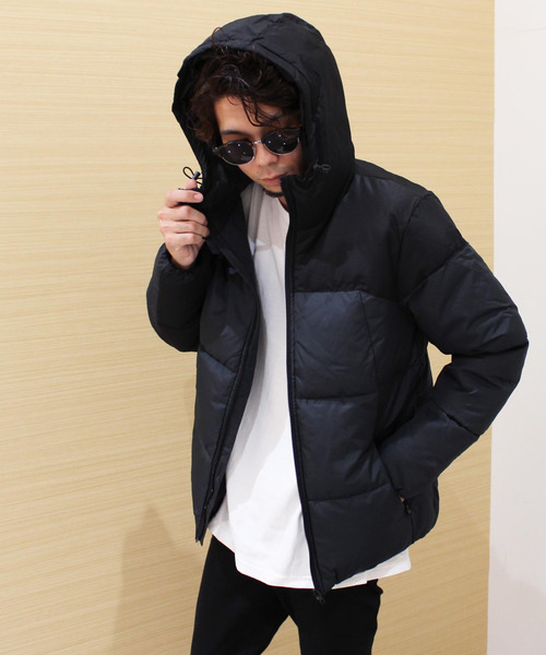 SHISKY（シスキー）の「タフタ 切替 中綿 ジャケット（ブルゾン・メンズ・ホワイト系その他/グレー系その他/グリーン系その他/ブルー系その他/イエロー系その他/レッド系その他・M/L）」の16枚目の写真