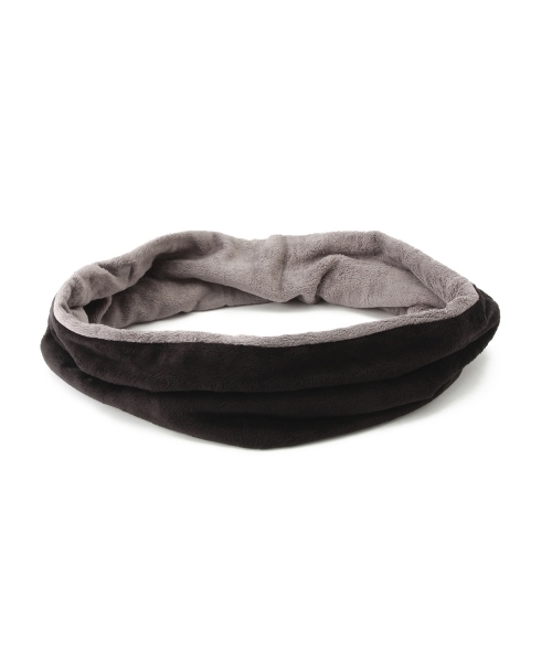 BEAMS（ビームス）の「◎BEAMS / 2トーン フリース スヌード（ストール/ショール・メンズ・ナチュラル/ブラック/ネイビー・ONE SIZE）」の16枚目の写真