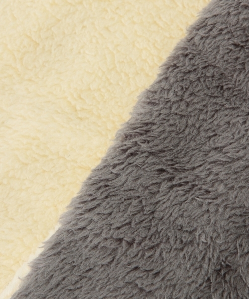 BEAMS（ビームス）の「◎BEAMS / 2トーン フリース スヌード（ストール/ショール・メンズ・ナチュラル/ブラック/ネイビー・ONE SIZE）」の19枚目の写真