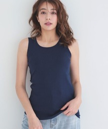 DVF❤︎ニットタンクトップブルー 新品未使用 いつまで」に該当するタンクトップ（ブルー・ネイビー/青色系