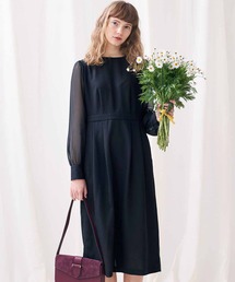 シロップ． | タイトシルエットが新鮮　おすましワンピース(ドレス)