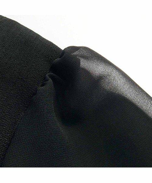 シロップ．（シロップ．）の「タイトシルエットが新鮮　おすましワンピース（ドレス・レディース・ブラック・SMALL/MEDIUM/LARGE/X-LARGE/XX-LARGE）」の3枚目の写真