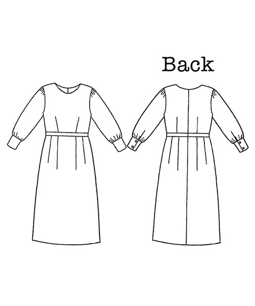 シロップ．（シロップ．）の「タイトシルエットが新鮮　おすましワンピース（ドレス・レディース・ブラック・SMALL/MEDIUM/LARGE/X-LARGE/XX-LARGE）」の10枚目の写真