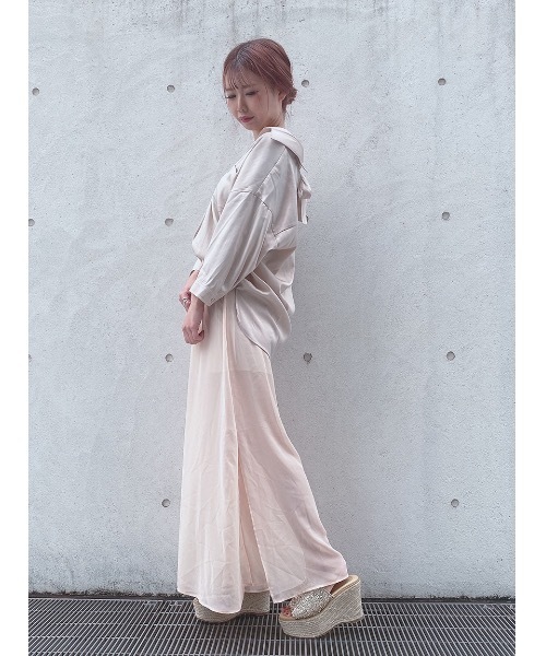 one way(ワンウェイ)の「無地エアリーPT(その他パンツ・レディース・ブラック/ベージュ・FREE)」の12枚目の写真