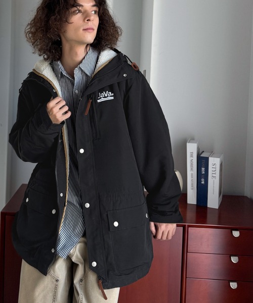 小物 java Java（ジャバ）の「《JaVa ジャバコラボ》3WAYミドル丈無地マウンテン