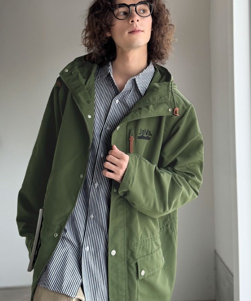 juemi アウター　カーキ　フリーサイズ 楽天市場】撥水 ミリタリージャケット メンズ 短め丈 モッズコート