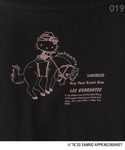 ハローキティコラボ(ハローキティコラボ)の「Lee(R)×Kitty ポケットカットソーワンピース(ワンピース・レディース・ブラック/ベージュ/ライトグリーン・02/03)」の6枚目の写真