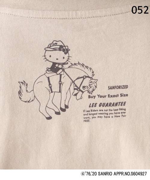 ハローキティコラボ(ハローキティコラボ)の「Lee(R)×Kitty ポケットカットソーワンピース(ワンピース・レディース・ブラック/ベージュ/ライトグリーン・02/03)」の7枚目の写真