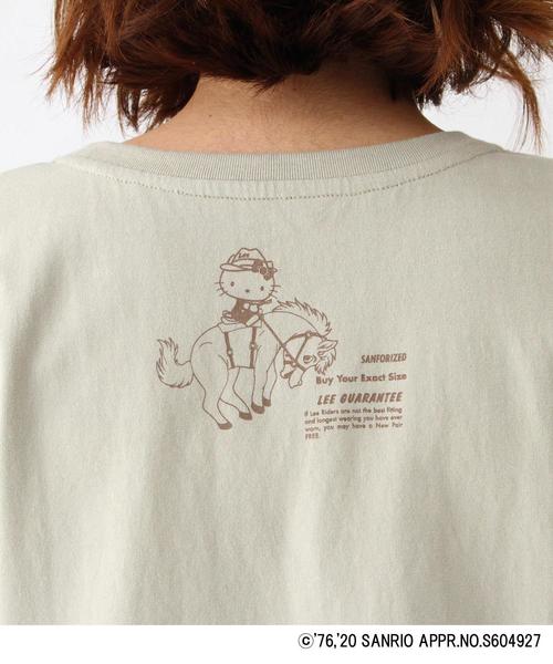 ハローキティコラボ(ハローキティコラボ)の「Lee(R)×Kitty ポケットカットソーワンピース(ワンピース・レディース・ブラック/ベージュ/ライトグリーン・02/03)」の12枚目の写真