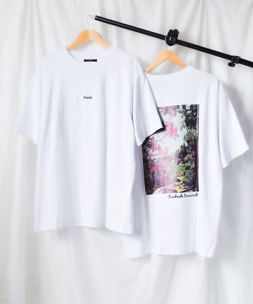 Pledge（プレッジ）の「【Bl】【pledge】ビッグシルエット　バックプリントＴシャツ（Tシャツ/カットソー・レディース・ブラック系その他5/ブラック系その他6/ホワイト系その他4/ホワイト系その他5/ホワイト系その他6/ブラック系その他2/ブラック系その他3/ブラック系その他4/ホワイト系その他/ブラック系その他/ホワイト系その他2/ホワイト系その他3・LARGE/MEDIUM）」の4枚目の写真