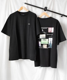 【Bl】【pledge】ビッグシルエット　バックプリントＴシャツ
