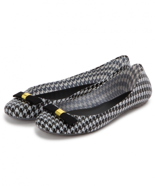 FREE FISH（フリーフィッシュ）の「FREEFISH Rayprint/flocky（レインシューズ・レディース・ブラック/ネイビー/グレー/ワインレッド・38/39/36/37）」の6枚目の写真