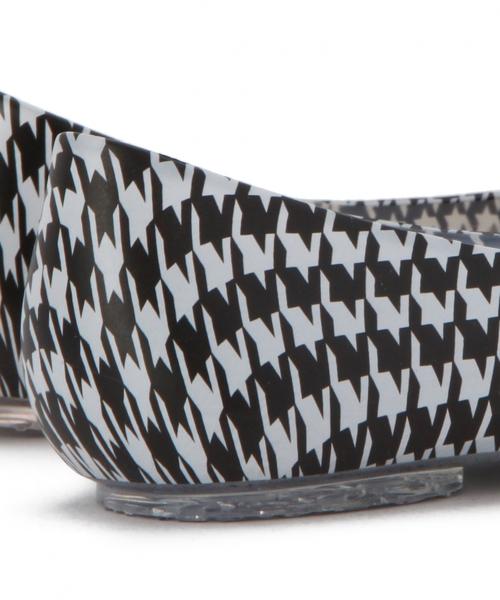 FREE FISH（フリーフィッシュ）の「FREEFISH Rayprint/flocky（レインシューズ・レディース・ブラック/ネイビー/グレー/ワインレッド・38/39/36/37）」の9枚目の写真