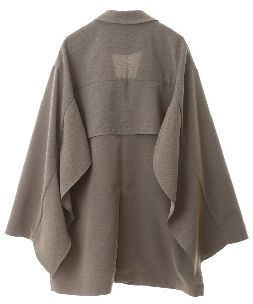banyumi　クラネ　BACK FRILL DOUBLE COAT CLANE（クラネ）の「【CLANE】BACK FRILL TRENCH COAT 16101
