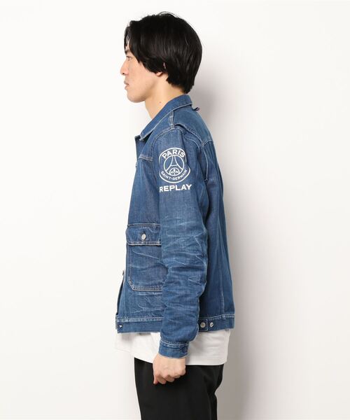 ネイマール　REPLAY × RATTLE TRAP 　Gジャン REPLAY × RATTLE TRAP Gジャン ネイマール着用モデル 美品