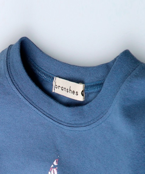 BRANSHES(ブランシェス)の「星プリント長袖Tシャツ(Tシャツ/カットソー・キッズ・ライトグレー/ネイビー・90cm/150cm/140cm/80cm/120cm/130cm/110cm/100cm)」の11枚目の写真