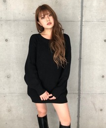 ENVYM | バイアスＫＮＩＴ　ＰＯ(ニット/セーター)