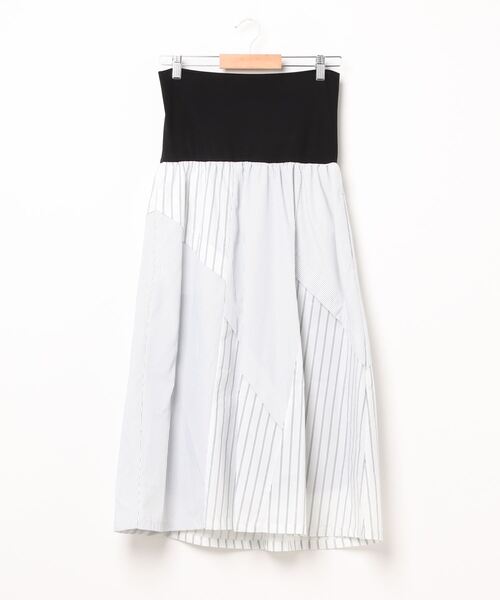 セール ピンストライプクレイジースカート スカート White ホワイト のファッション通販 Zozotown