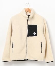 【TONE MEN'S】ボアZIPハイネックブルゾン(BL)