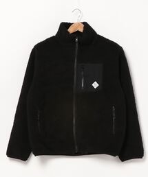 【TONE MEN'S】ボアZIPハイネックブルゾン(BL)