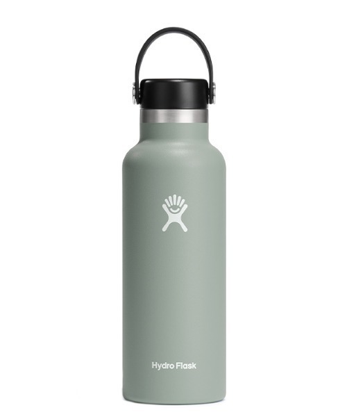 HYDRO FLASK(ハイドロフラスク)の「Hydro Flask/ハイドロフラスク ステンレスボトル ハイドレーション スタンダードマウス 18oz 5089013(水筒・メンズ・ホワイト/ブラック/グレー/オリーブ/コバルトブルー/ライトブルー/コーラルピンク/ミント/スカイブルー/クリアグリーン/レモンイエロー/ピンク/クリアブルー/インディゴブルー/ライトイエロー/ライラック/アクア/スモーキーグリーン系/ダークオレンジ/ライトパープル/ベージュ・FREE)」の8枚目の写真
