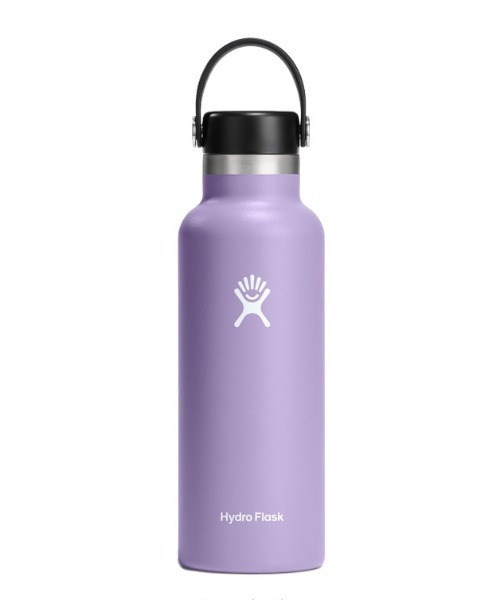 HYDRO FLASK(ハイドロフラスク)の「Hydro Flask/ハイドロフラスク ステンレスボトル ハイドレーション スタンダードマウス 18oz 5089013(水筒・メンズ・ホワイト/ブラック/グレー/オリーブ/コバルトブルー/ライトブルー/コーラルピンク/ミント/スカイブルー/クリアグリーン/レモンイエロー/ピンク/クリアブルー/インディゴブルー/ライトイエロー/ライラック/アクア/スモーキーグリーン系/ダークオレンジ/ライトパープル/ベージュ・FREE)」の15枚目の写真