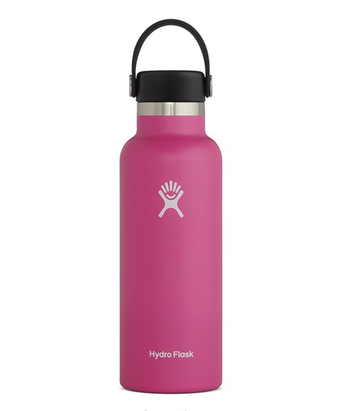 HYDRO FLASK(ハイドロフラスク)の「Hydro Flask/ハイドロフラスク ステンレスボトル ハイドレーション スタンダードマウス 18oz 5089013(水筒・メンズ・ホワイト/ブラック/グレー/オリーブ/コバルトブルー/ライトブルー/コーラルピンク/ミント/スカイブルー/クリアグリーン/レモンイエロー/ピンク/クリアブルー/インディゴブルー/ライトイエロー/ライラック/アクア/スモーキーグリーン系/ダークオレンジ/ライトパープル/ベージュ・FREE)」の19枚目の写真