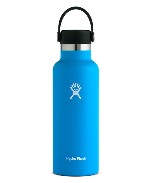 HYDRO FLASK(ハイドロフラスク)の「Hydro Flask/ハイドロフラスク ステンレスボトル ハイドレーション スタンダードマウス 18oz 5089013(水筒・メンズ・ホワイト/ブラック/グレー/オリーブ/コバルトブルー/ライトブルー/コーラルピンク/ミント/スカイブルー/クリアグリーン/レモンイエロー/ピンク/クリアブルー/インディゴブルー/ライトイエロー/ライラック/アクア/スモーキーグリーン系/ダークオレンジ/ライトパープル/ベージュ・FREE)」の10枚目の写真