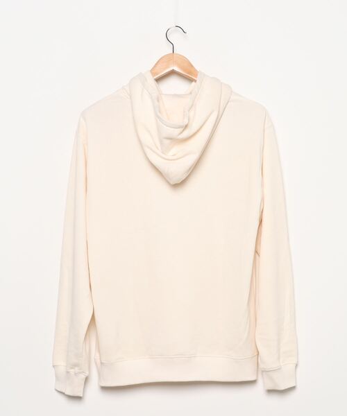 WEGO(ウィゴー)の「WEGO/ラウンドロゴプルパーカー(パーカー・メンズ・ブルー/アイボリー・SMALL/MEDIUM/LARGE)」の3枚目の写真