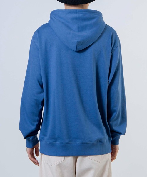 WEGO(ウィゴー)の「WEGO/ラウンドロゴプルパーカー(パーカー・メンズ・ブルー/アイボリー・SMALL/MEDIUM/LARGE)」の10枚目の写真